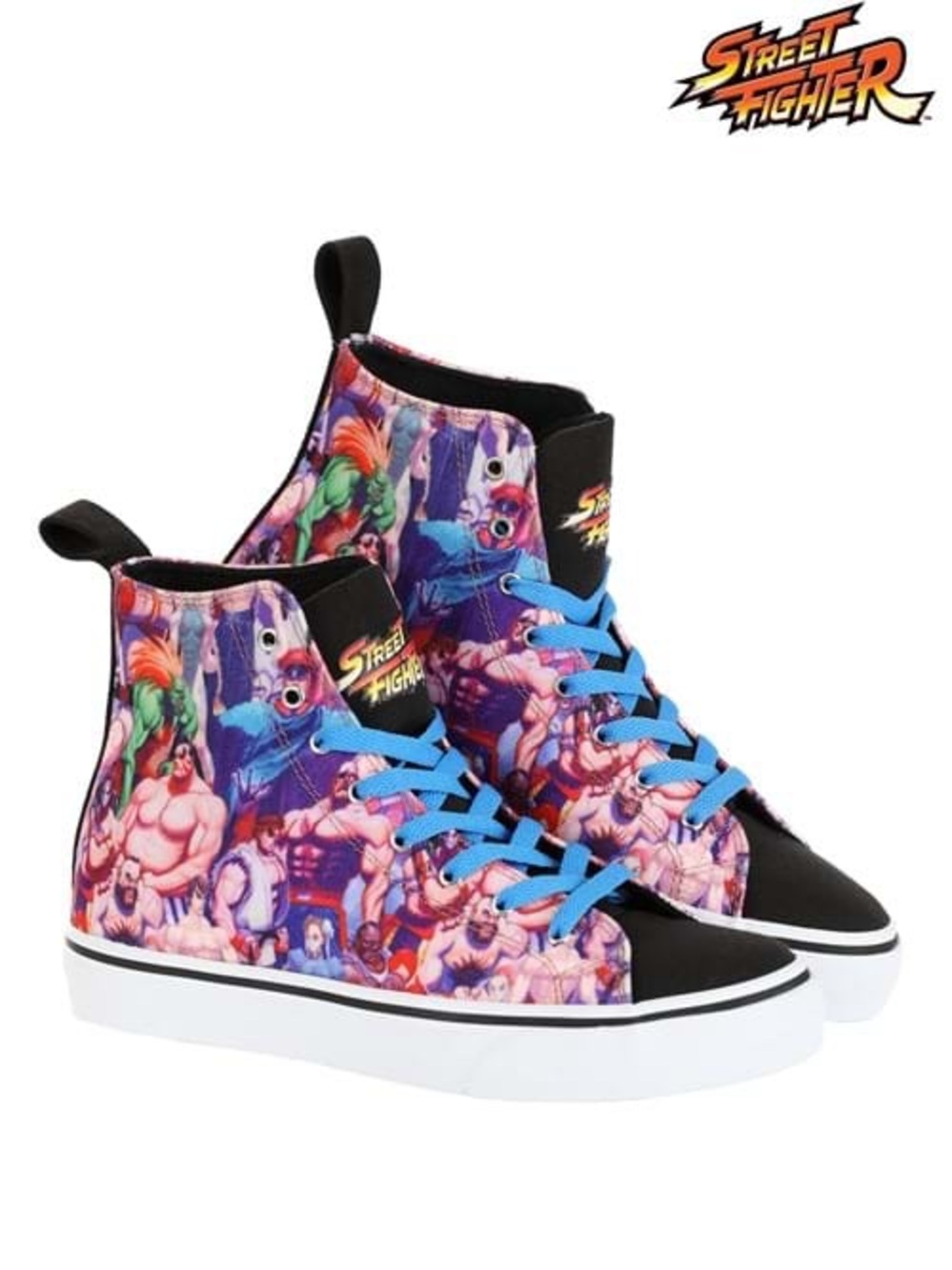 Street Fighter High Top Sneakers NWT womens size 6